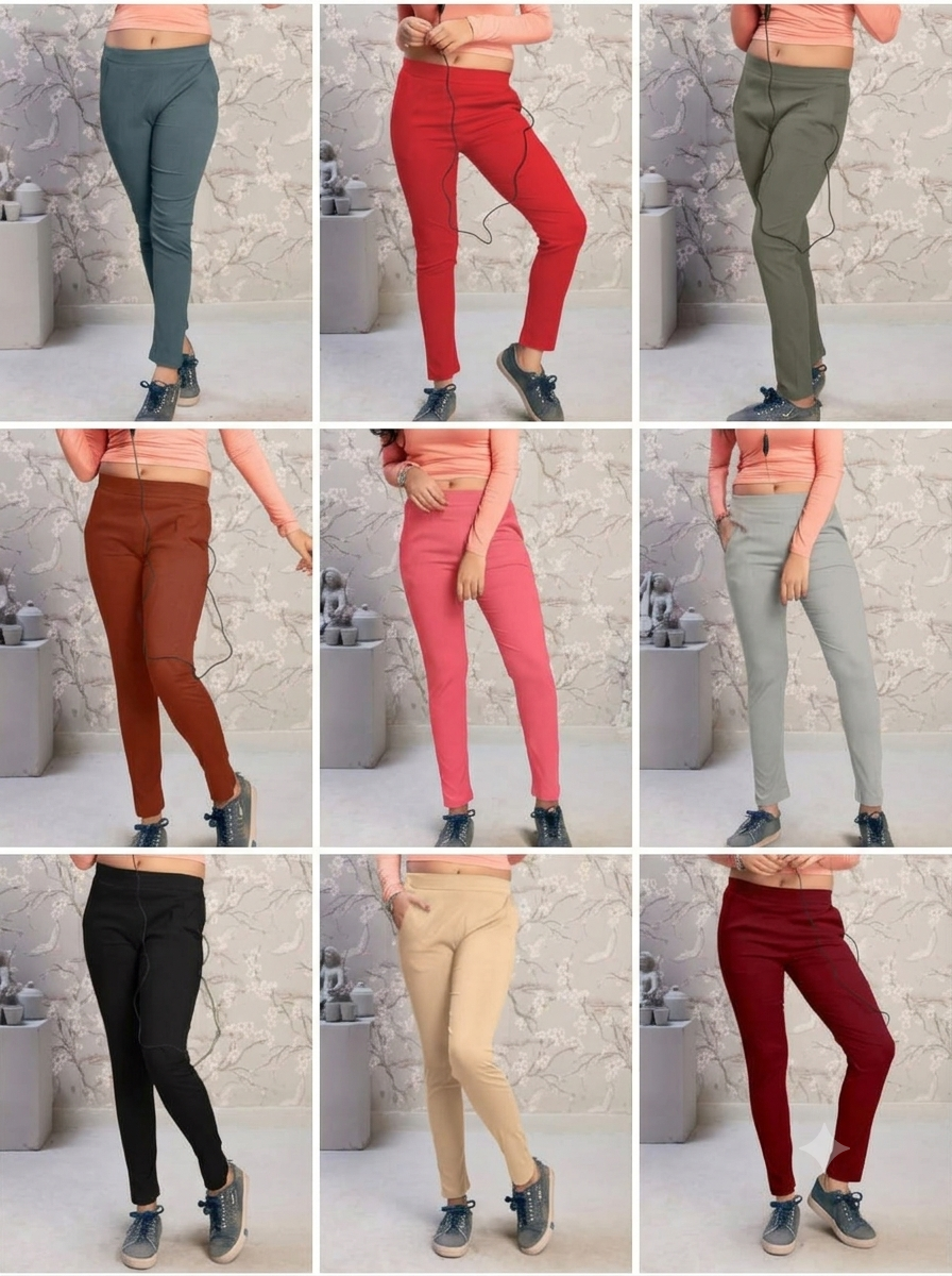 Rayon Lycra Pants