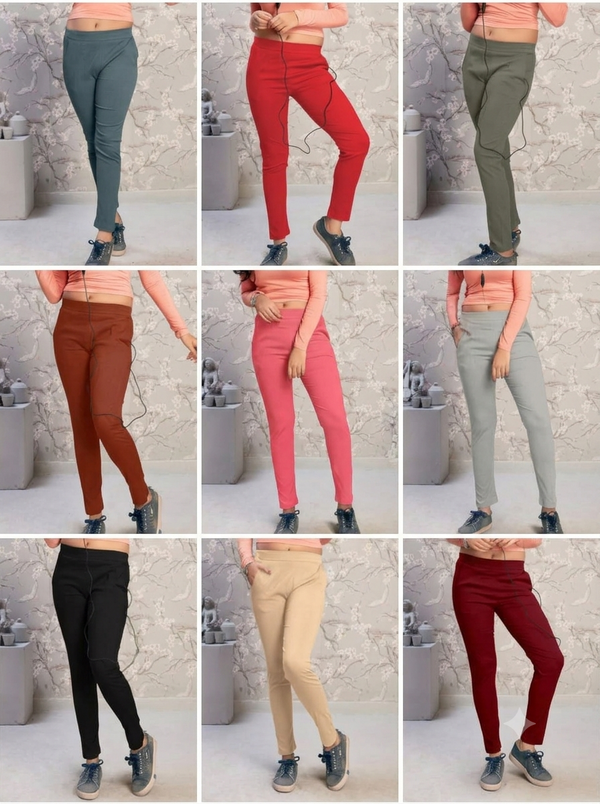 Rayon Lycra Pants
