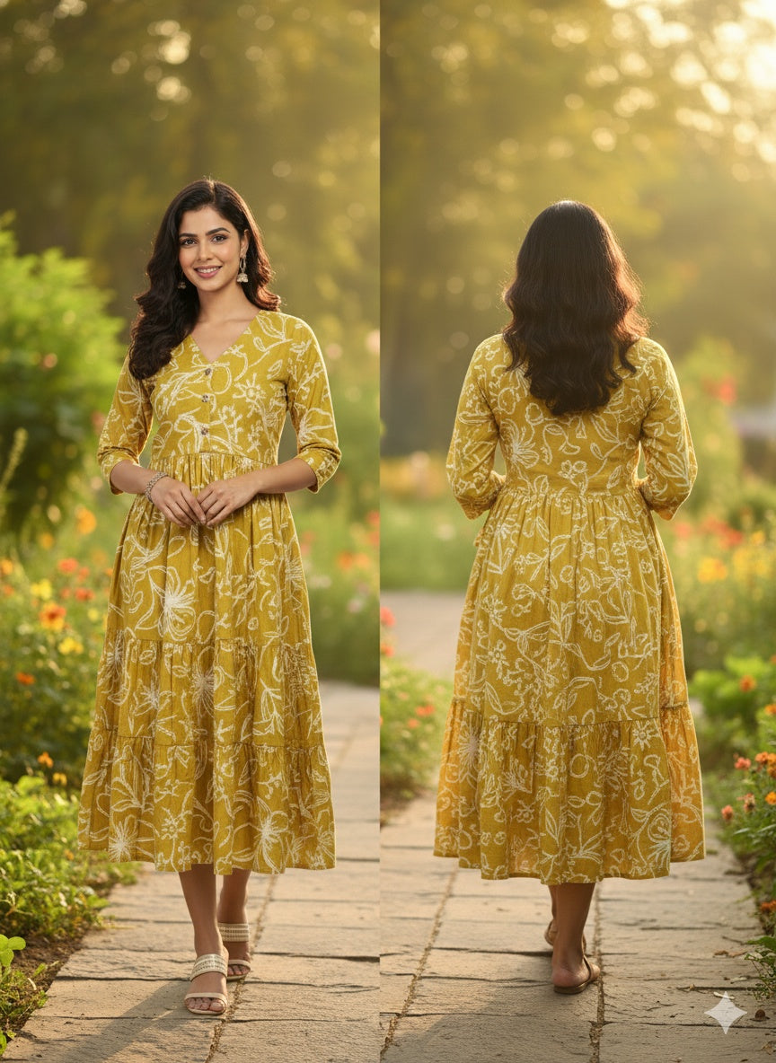 cotton-green-maxi