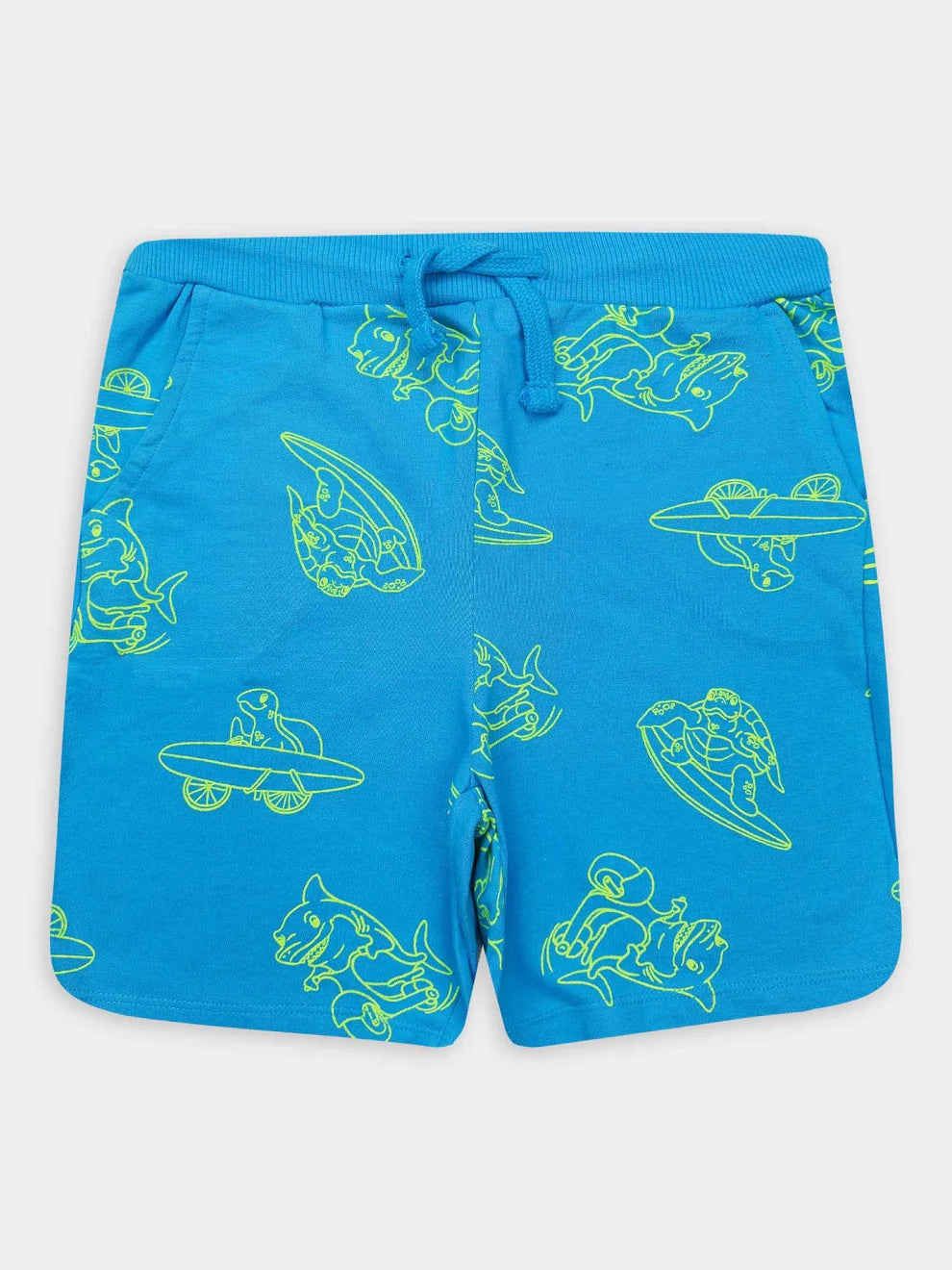 Boys French Terry Shorts - BLUE