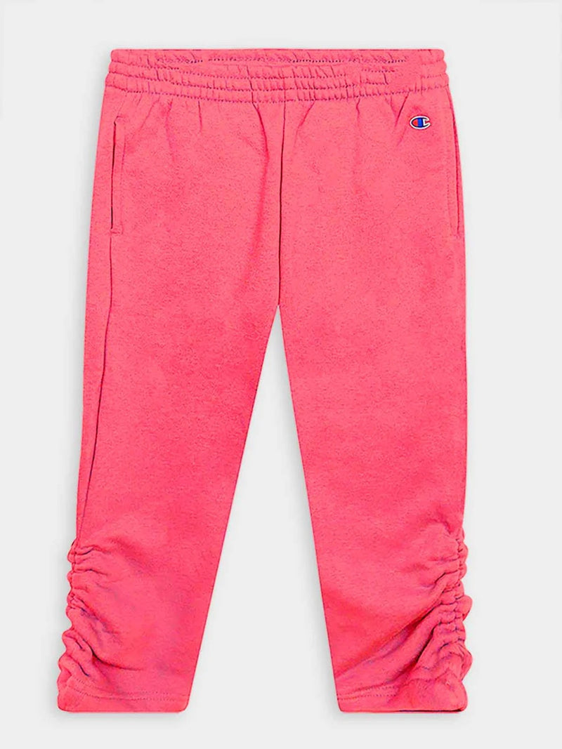 Girls Fullzipper Hooded Coral Jogging Set