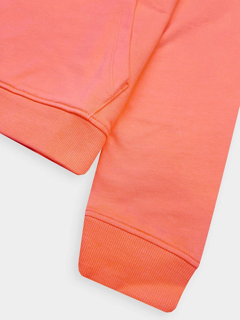 Ladies Fleece Pullover Coral Sweatshirt