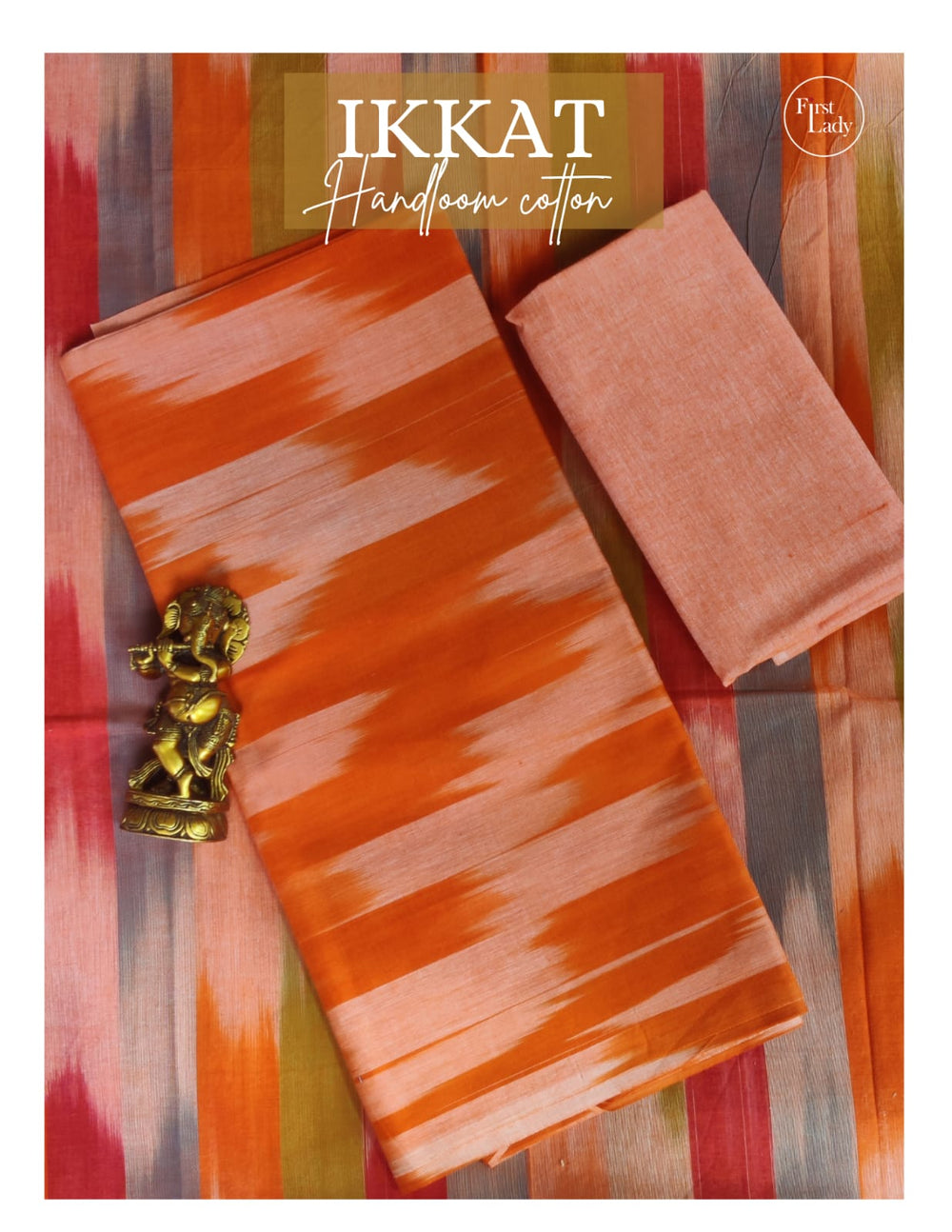 Ikat Salwar 3 Piece Set Fabric - Unstiched