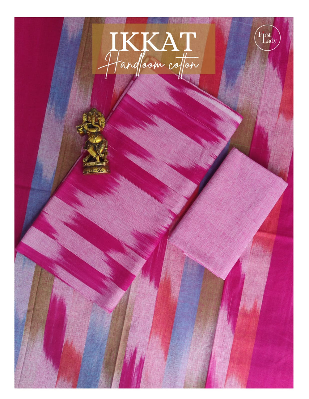 Ikat Salwar 3 Piece Set Fabric - Unstiched