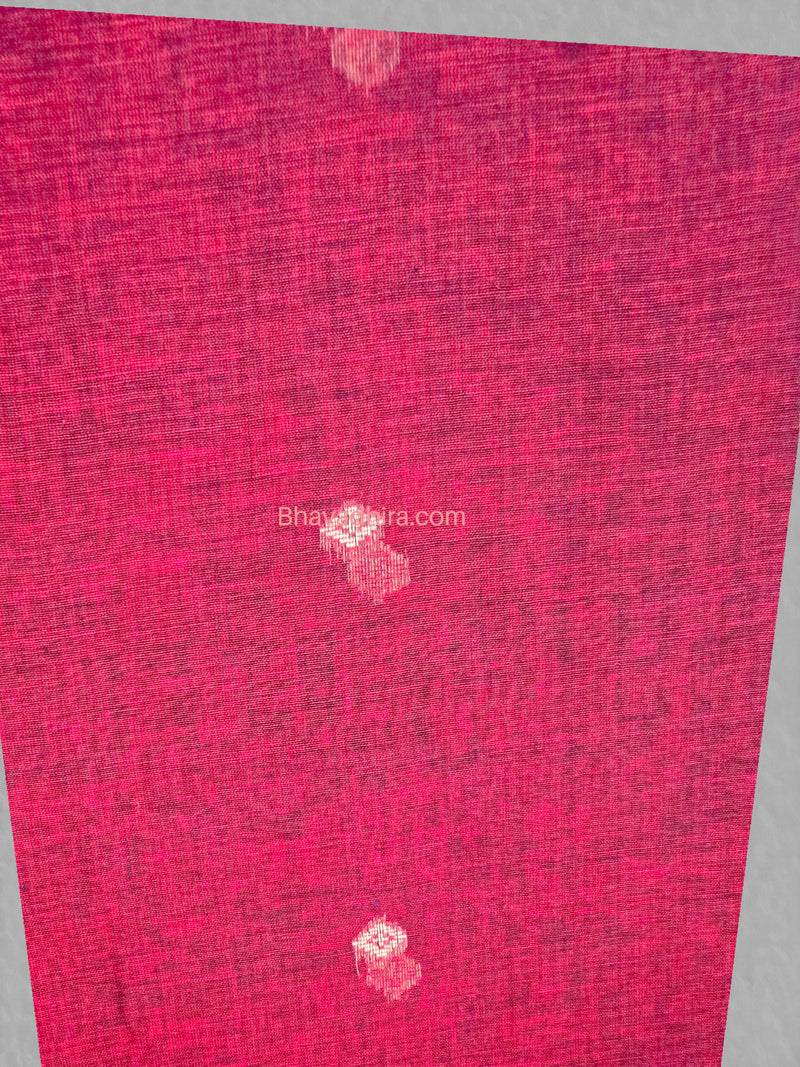 Khadhi Cotton Sarees Maroon