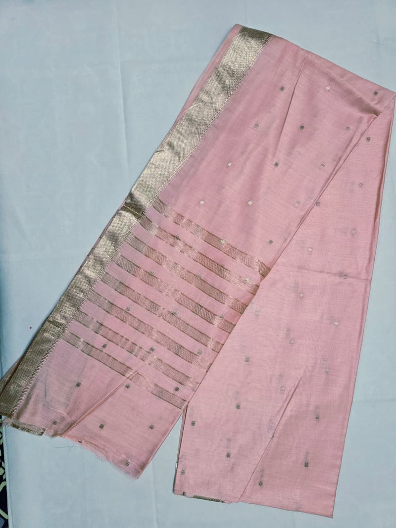 Liva Saree - Baby pink