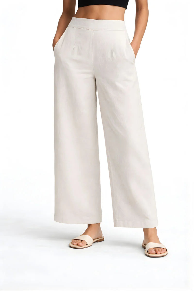 Linen Pallazo Pants