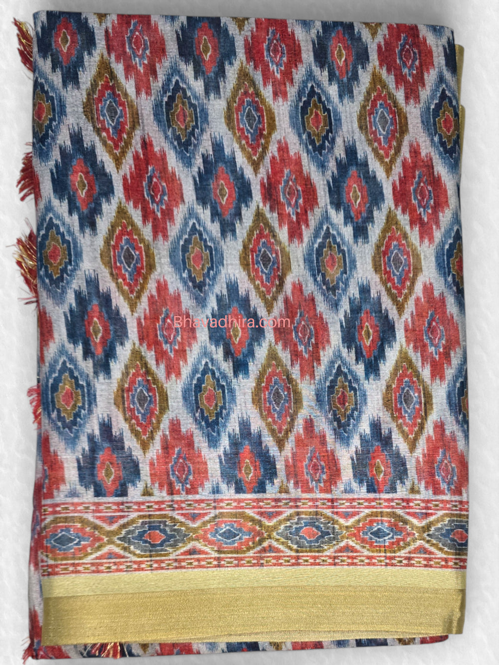 Printed Chanderi Diamond