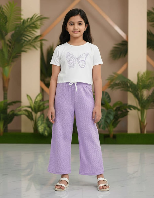 Dreamy comfort wear - Crop top and pants