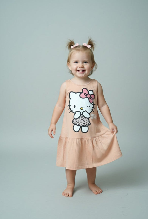 Hello Kitty Peach Dress