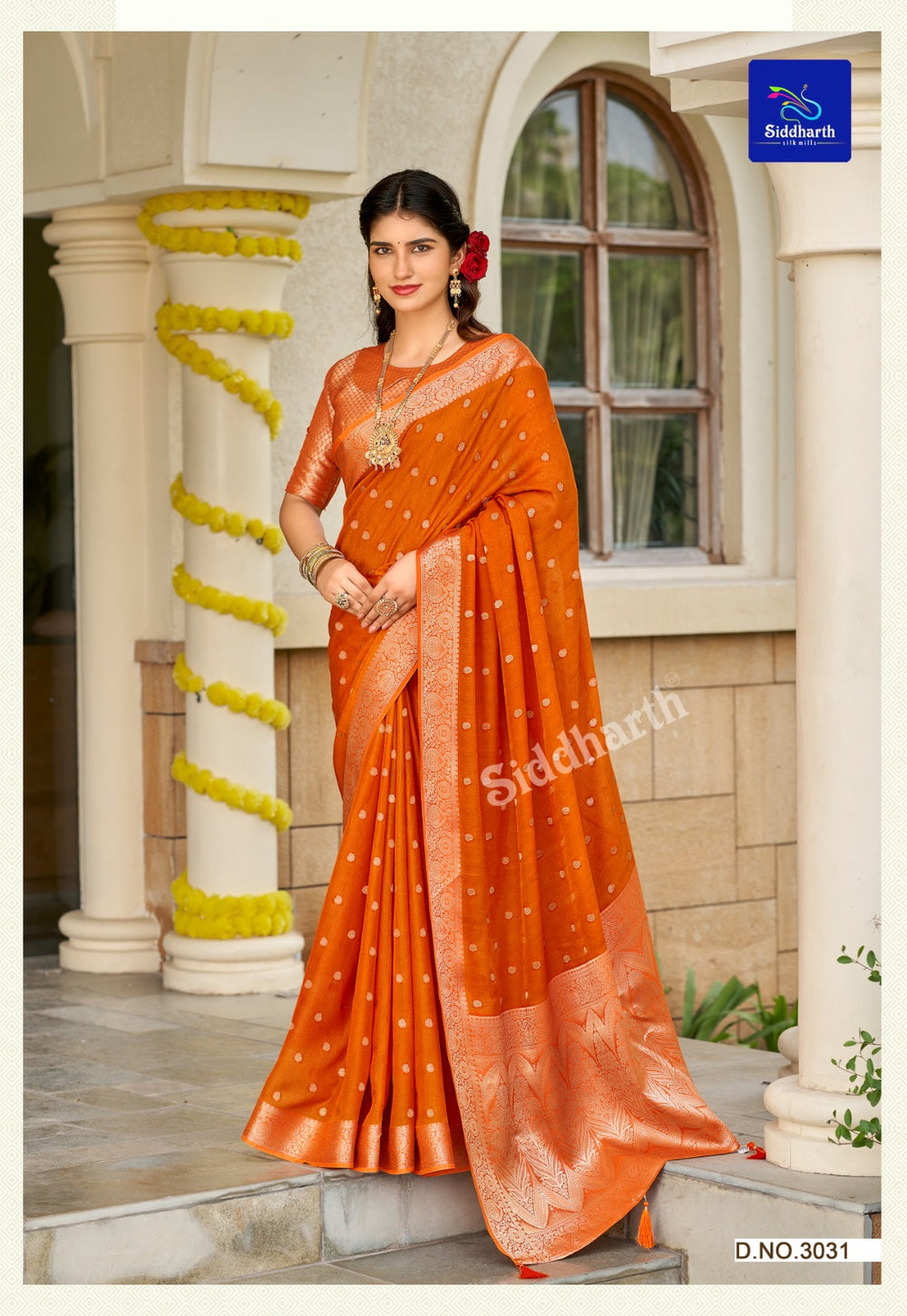 Barora Silk - Orange