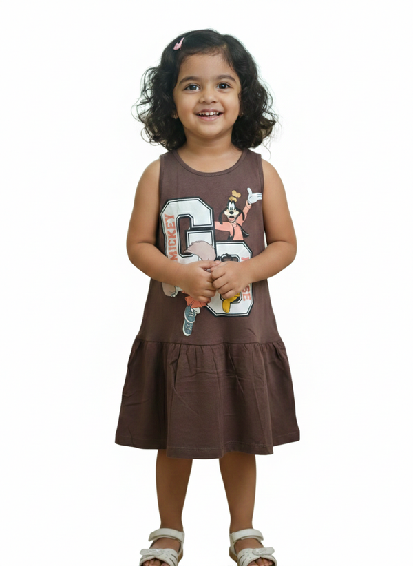 Mickey Mouse Brown Dress