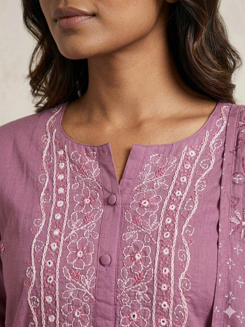 Soft mul cotton kurti set 3XL(46)