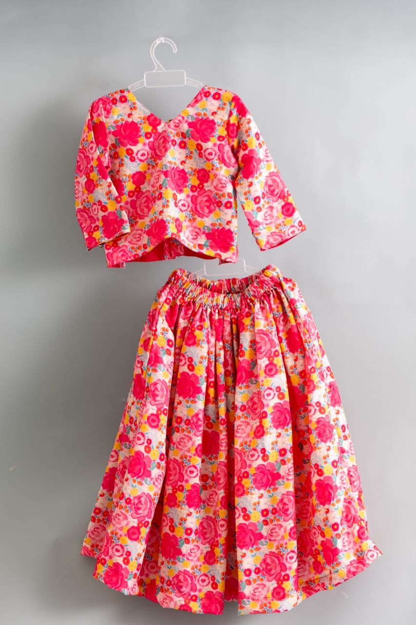 Vibrant Abstract Floral Ethnic Set