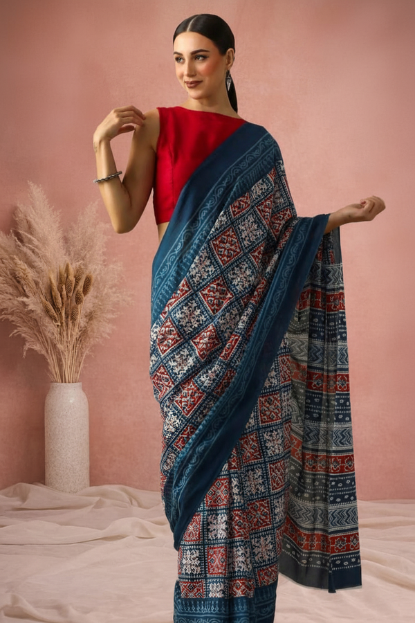 Saree with New Background