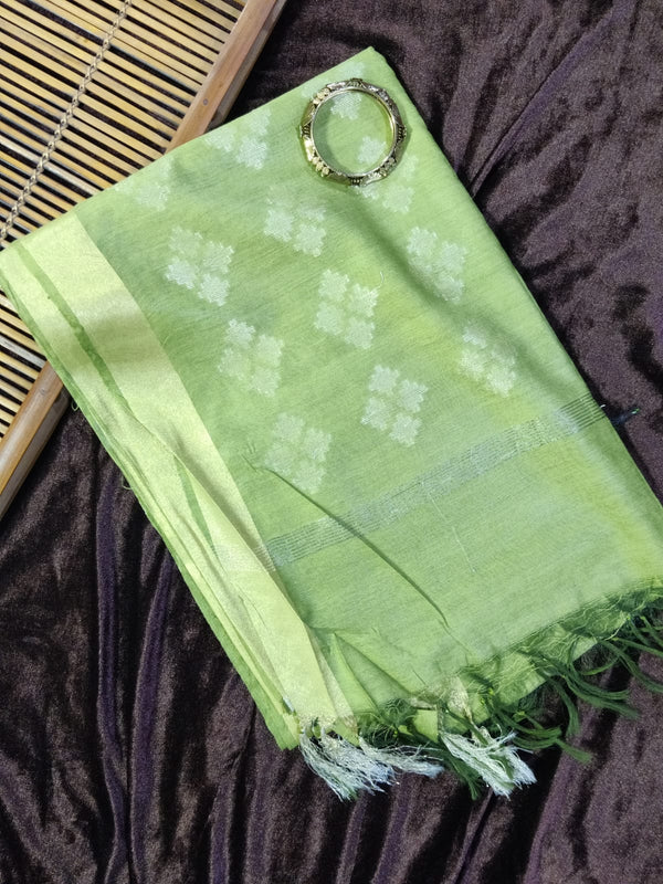 Silk Cotton Red Dot Collection Silk Cotton Sarees